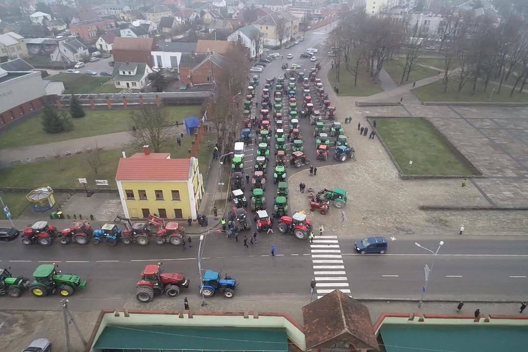 Lietuvoje – ūkininkų protestas