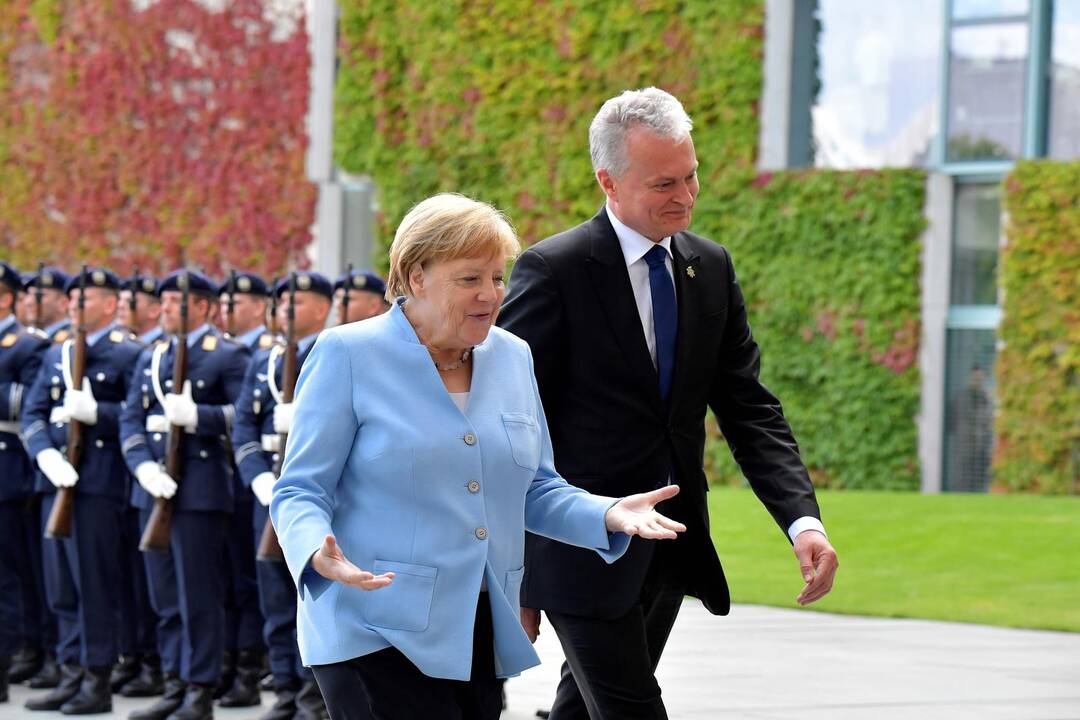 G. Nausėdos susitikimas su A. Merkel