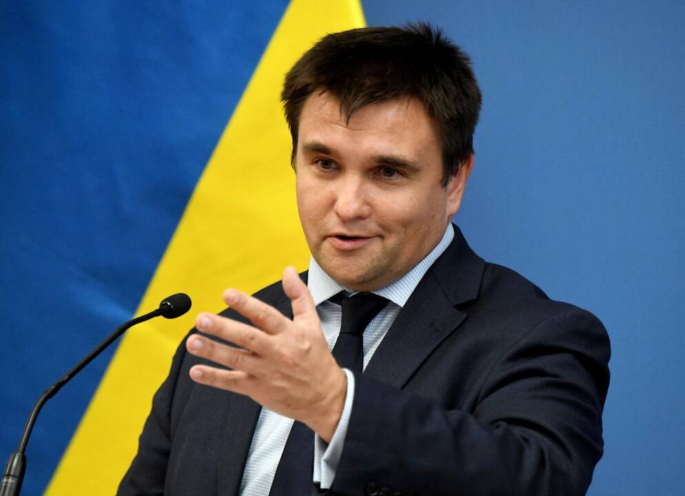 Ukrainos diplomatijos vadovas Pavlas Klimkinas