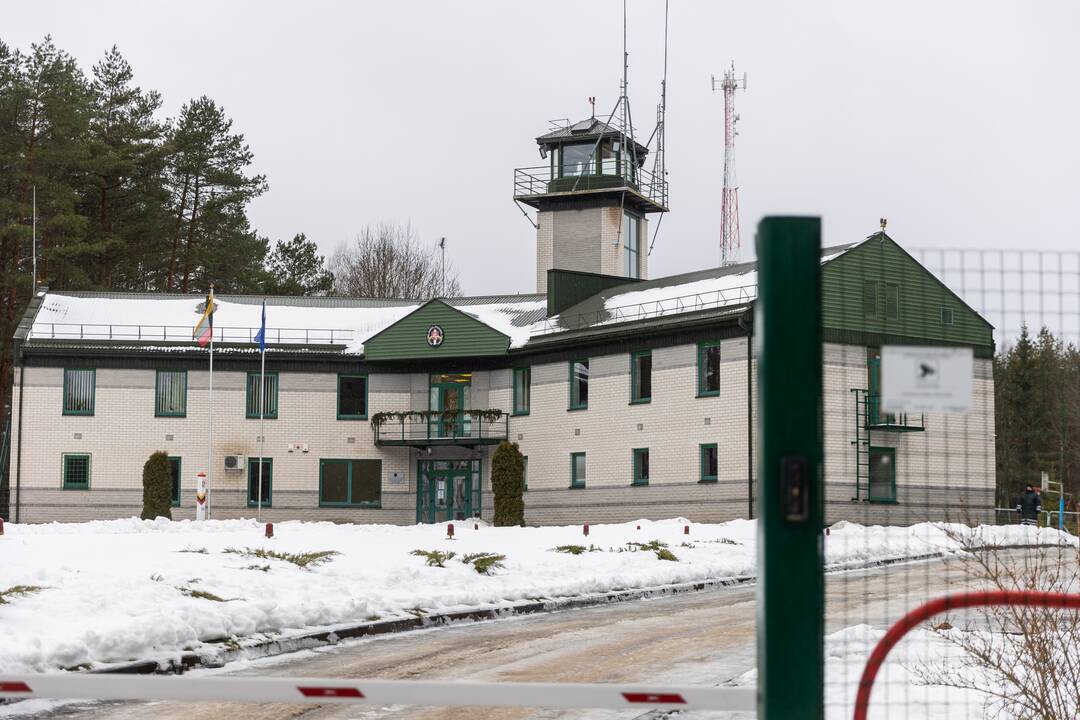 Premjerė lankėsi Baltarusijos pasienyje