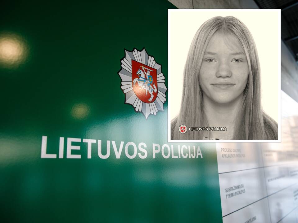 Policija prašo pagalbos: Vilniuje dingo penkiolikmetė, ieškoma nuo balandžio
