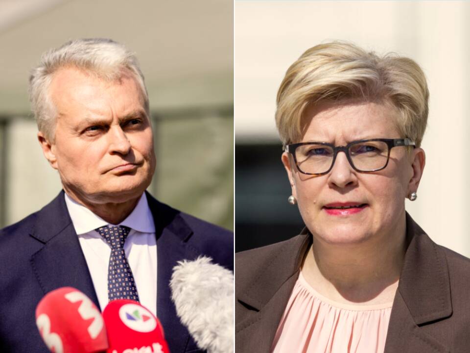 Prezidento reitingai: pirmauja G. Nausėda, rinkėjų pasitikėjimas I. Šimonyte smuko