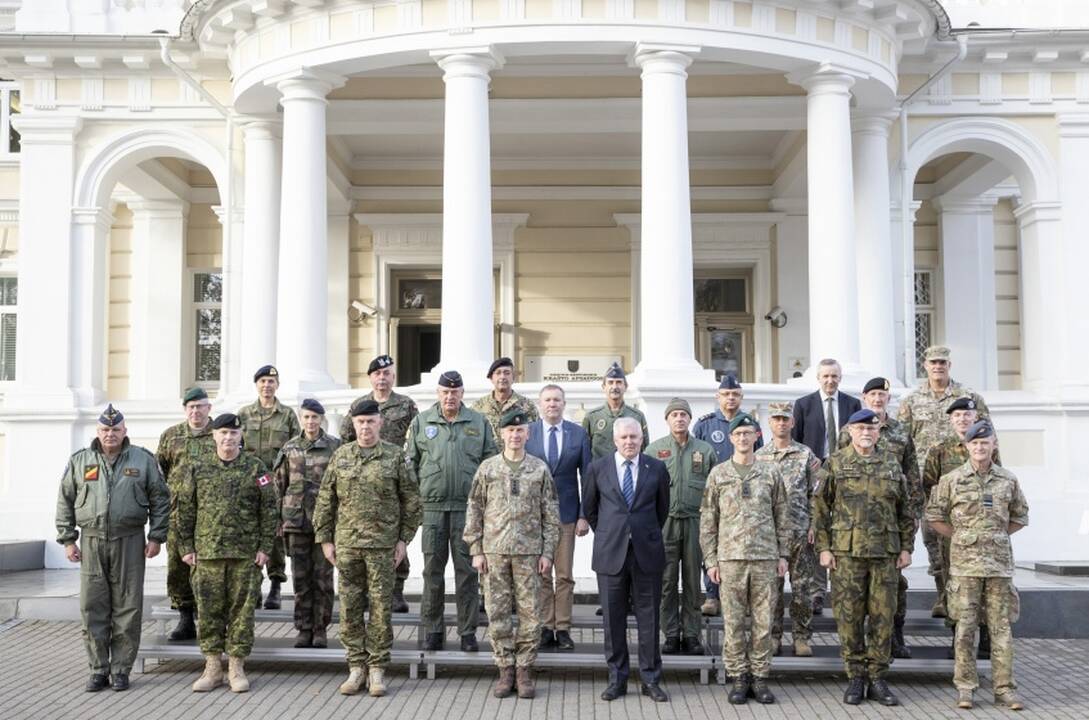 Lietuvoje vieši NATO kariniai atstovai: susipažįsta su situacija prie Aljanso rytinės sienos