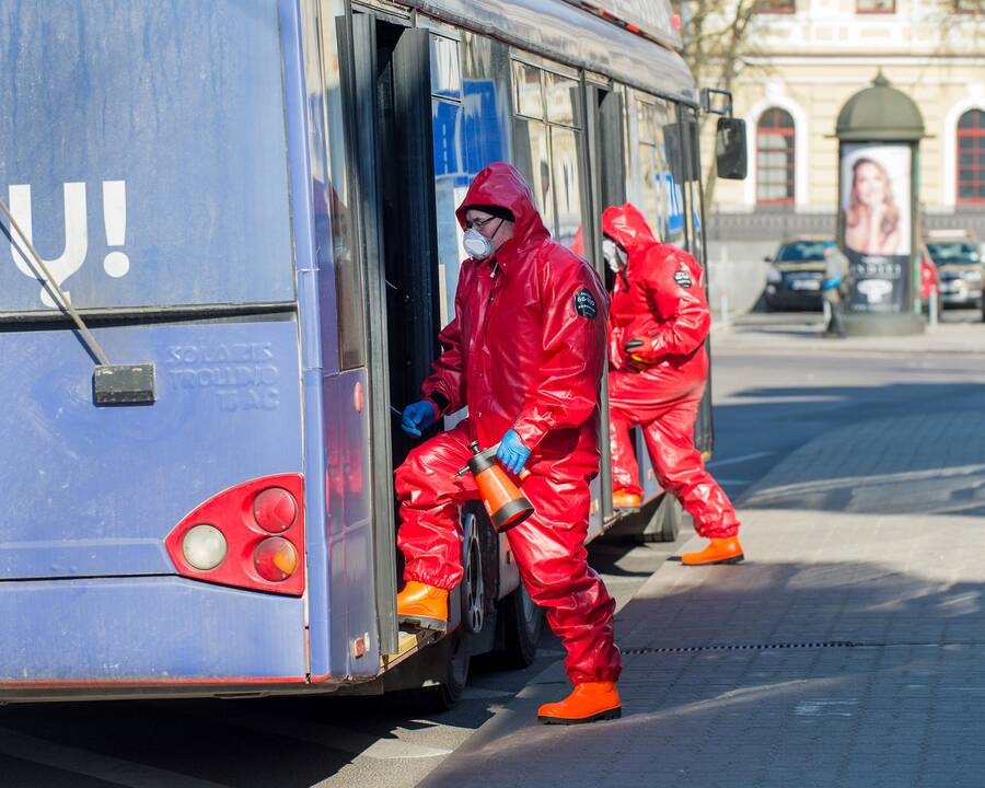Viešbutyje Vilniuje susimušė karantinuoti vyrai
