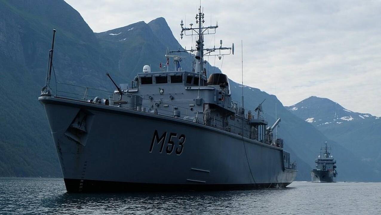 Lietuvos karinis laivas baigia budėjimą NATO daliniuose