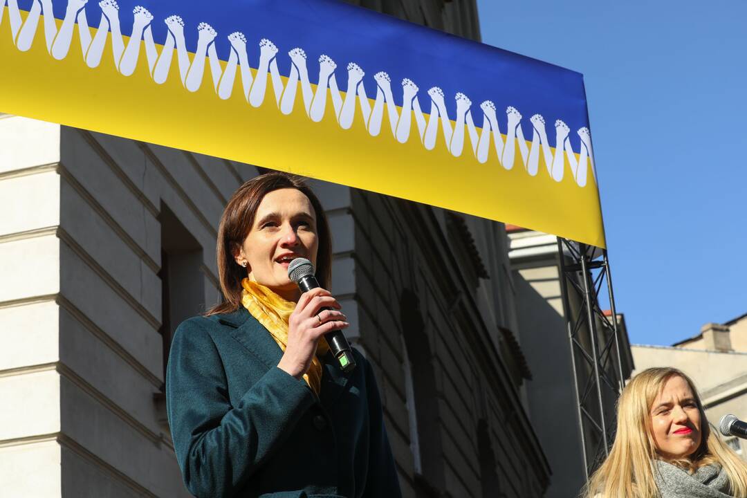 V. Čmilytė-Nielsen: karas Ukrainoje jau tapo V. Putino režimo pralaimėjimu