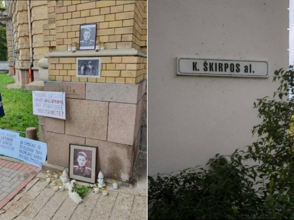 Vilniuje bus mitingas: nori apginti K. Škirpą ir J. Noreiką