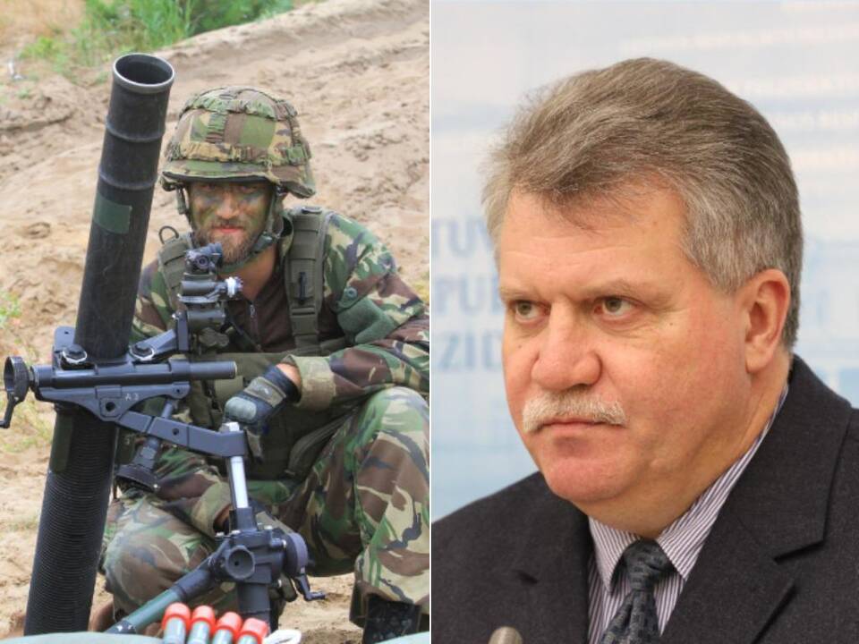 V. Žukas apie siūlymą mažinti pinigus gynybai: gali kristi valstybės prestižas