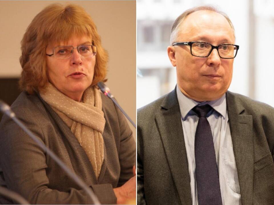 „Baltijos tyrimų“ direktorė sociologė Rasa Ališauskienė ir Vytauto Didžiojo universiteto profesorius Algis Krupavičius