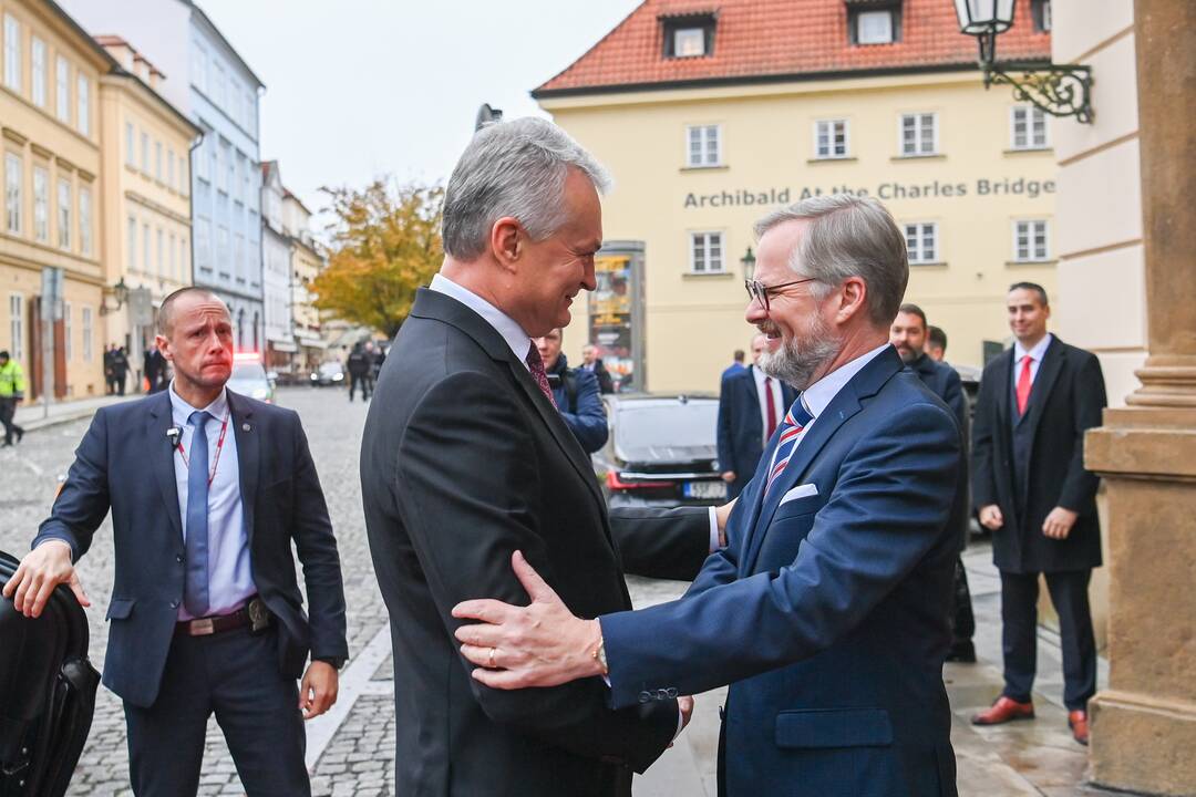Prezidento vizitas Čekijoje