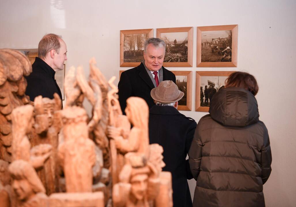 G. Nausėda aplankė J. Basanavičiaus gimtinę