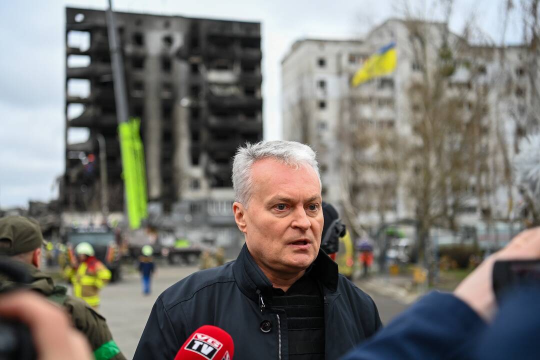 G. Nausėdos vizitas į Ukrainą