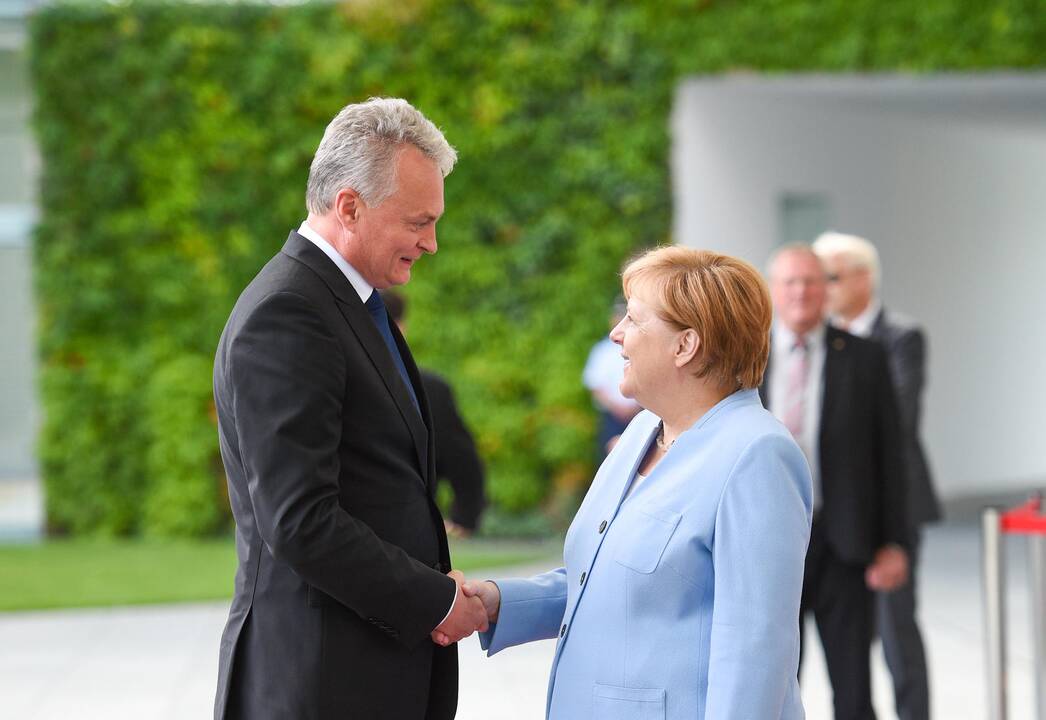 G. Nausėdos susitikimas su A. Merkel