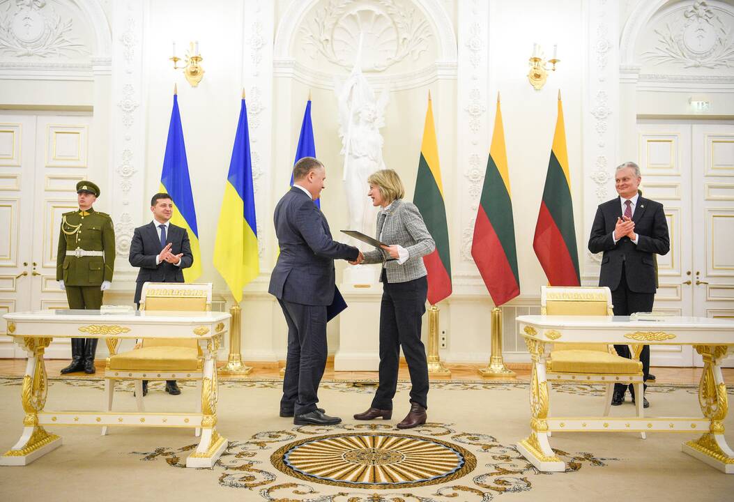 Ukrainos prezidento vizitas Lietuvoje