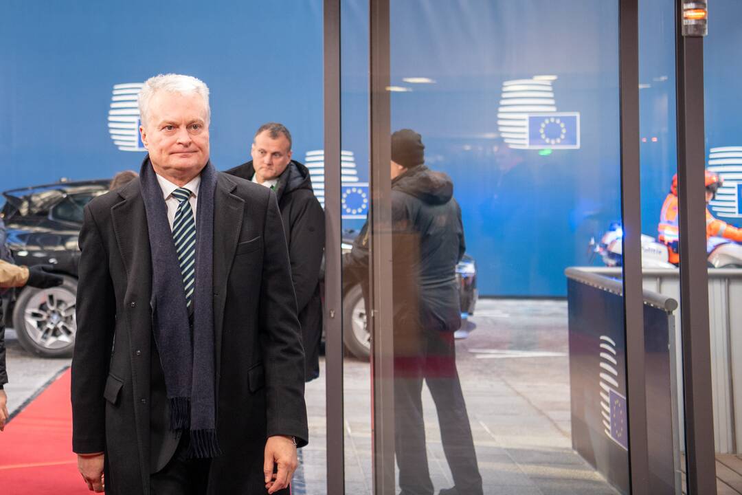 G. Nausėda su Europos lyderiais aptars sankcijas Rusijai, energetikos klausimus
