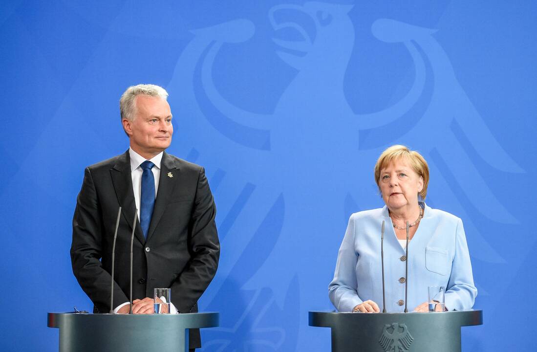 G. Nausėdos susitikimas su A. Merkel