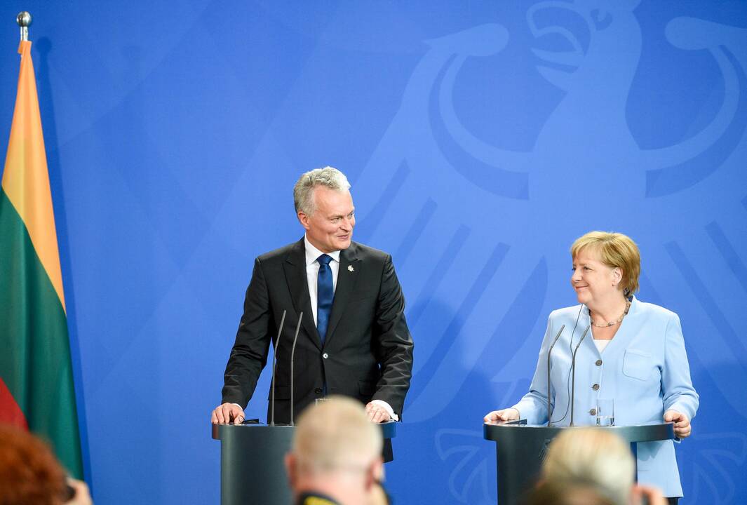 G. Nausėdos susitikimas su A. Merkel