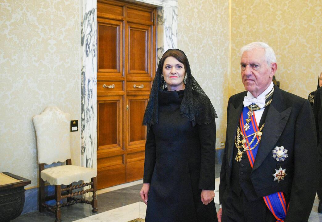 G. Nausėda susitiko su popiežiumi