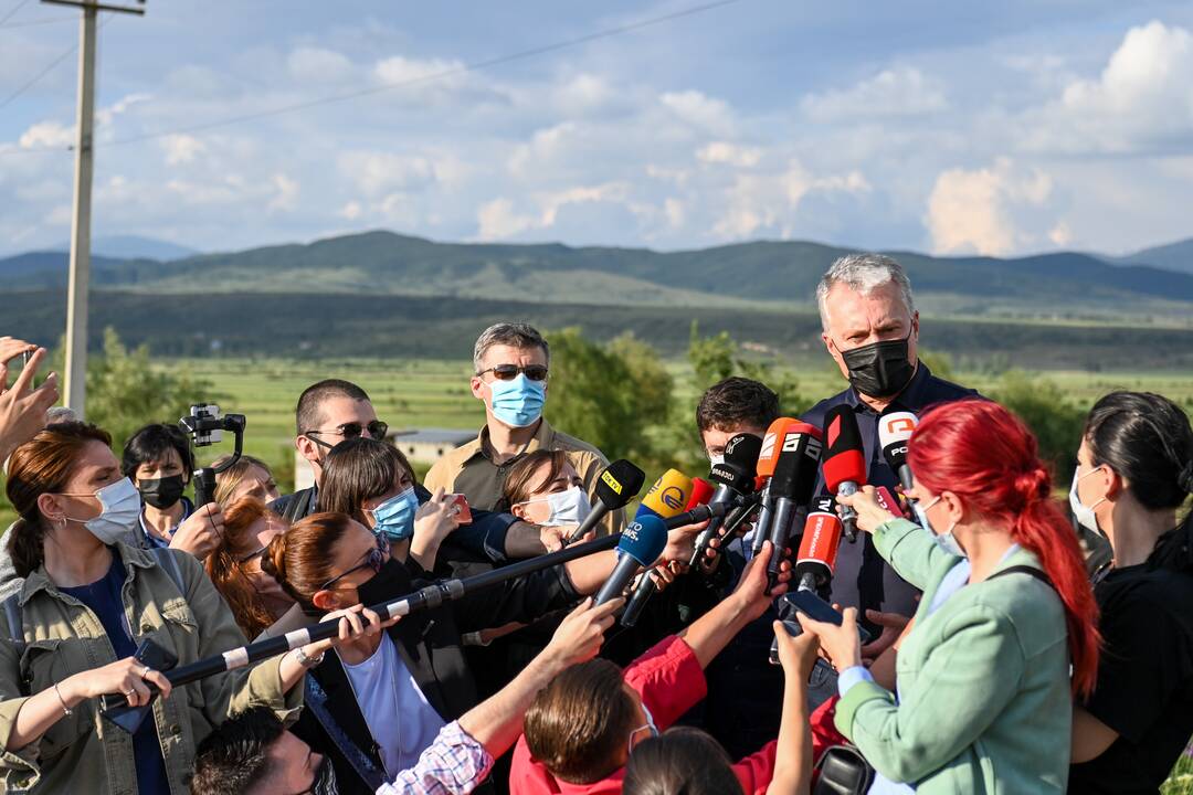 G. Nausėda tęsia vizitą Sakartvele