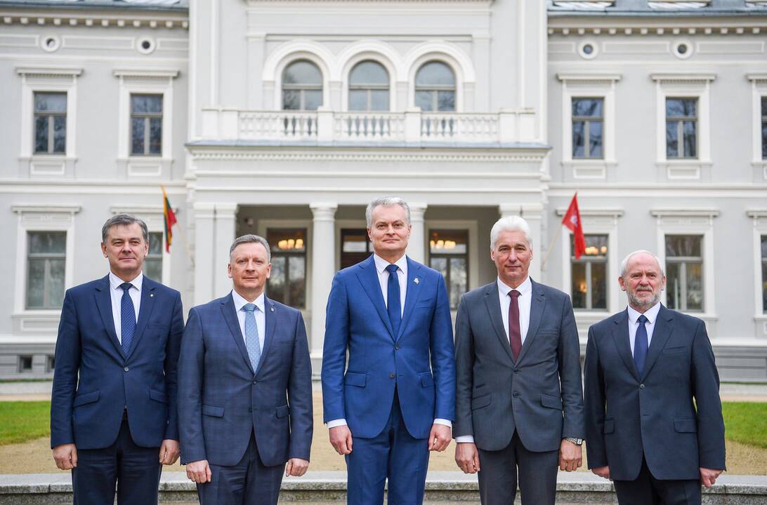 Prezidentas susitiko su Telšių regiono merais