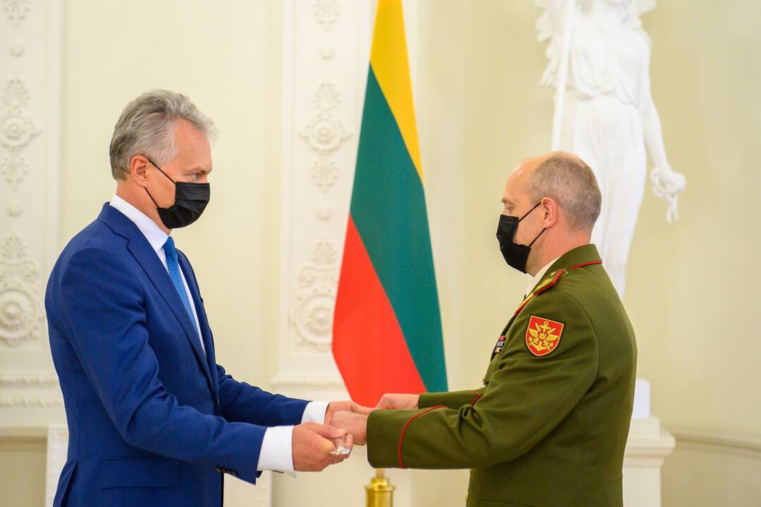 Prezidentas suteikia brigados generolo laipsnius