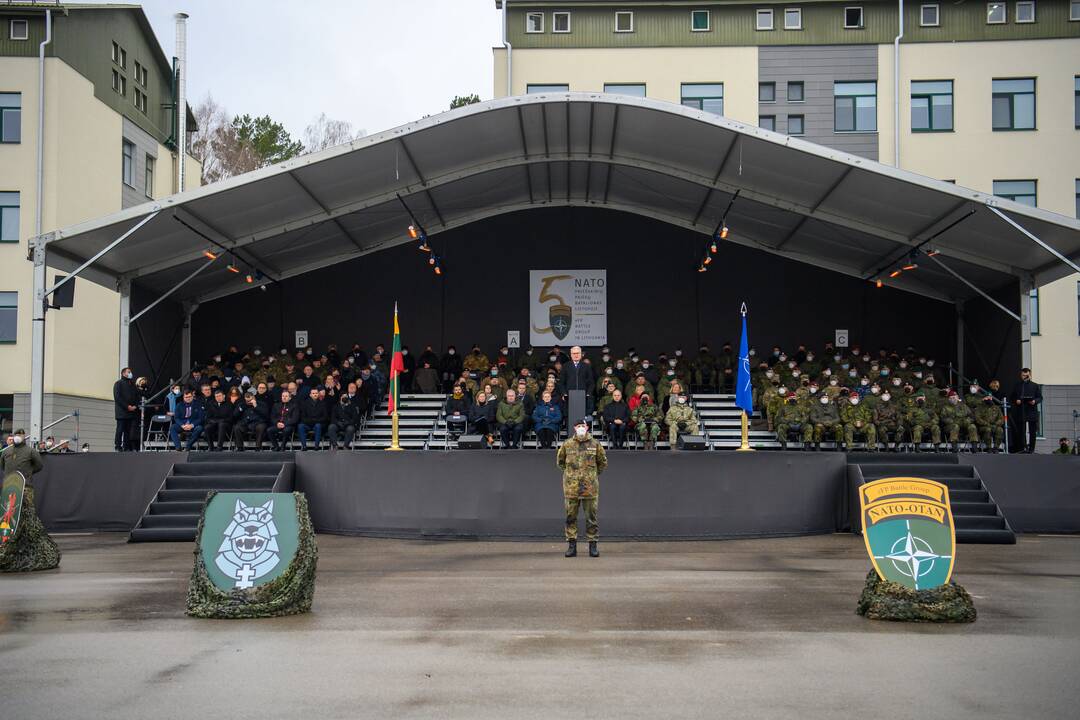 Minimos NATO bataliono dislokavimo metinės