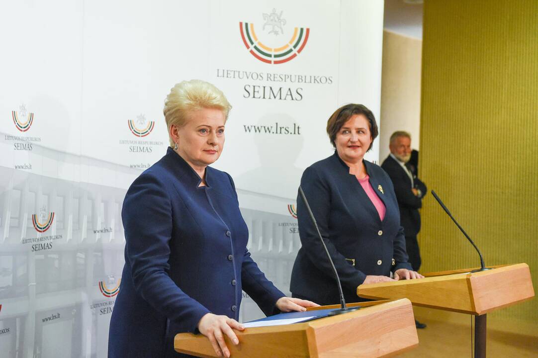 Prezidentės susitikimas su Seimo valdyba