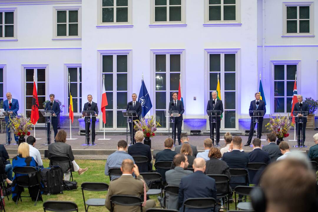 G. Nausėdos darbo vizitas Hagoje