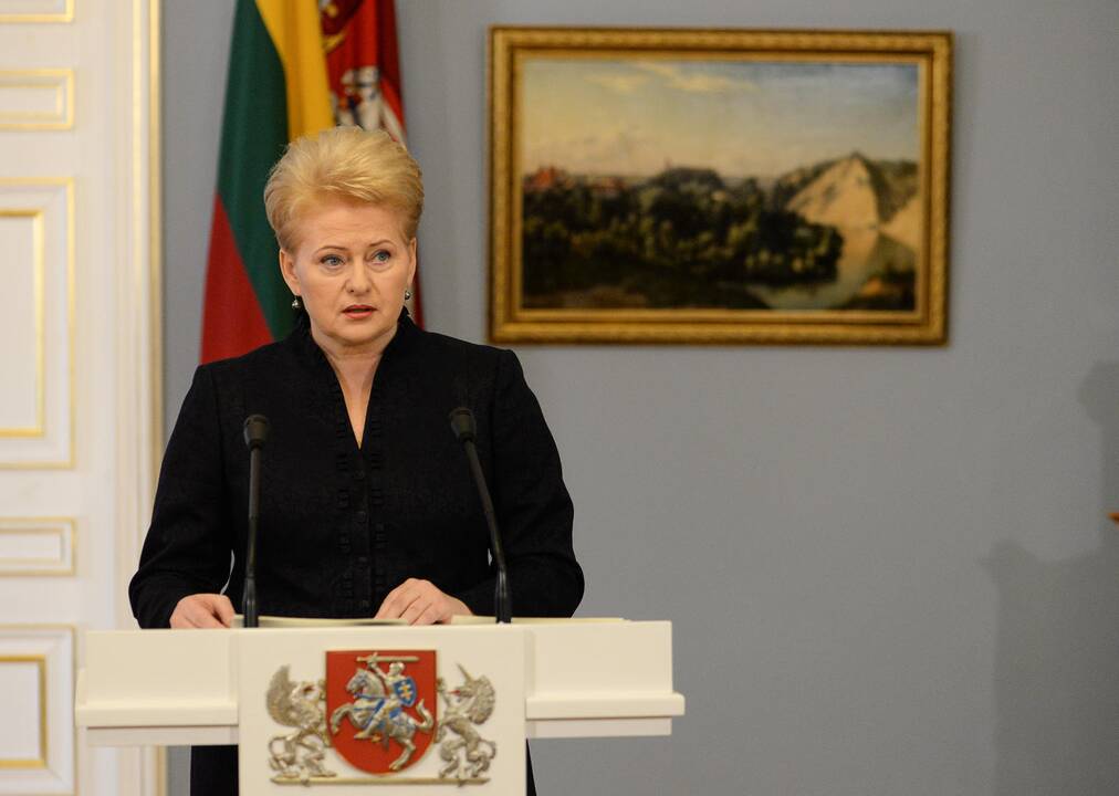 Prezidentė D. Grybauskaitė sieks antrosios kadencijos