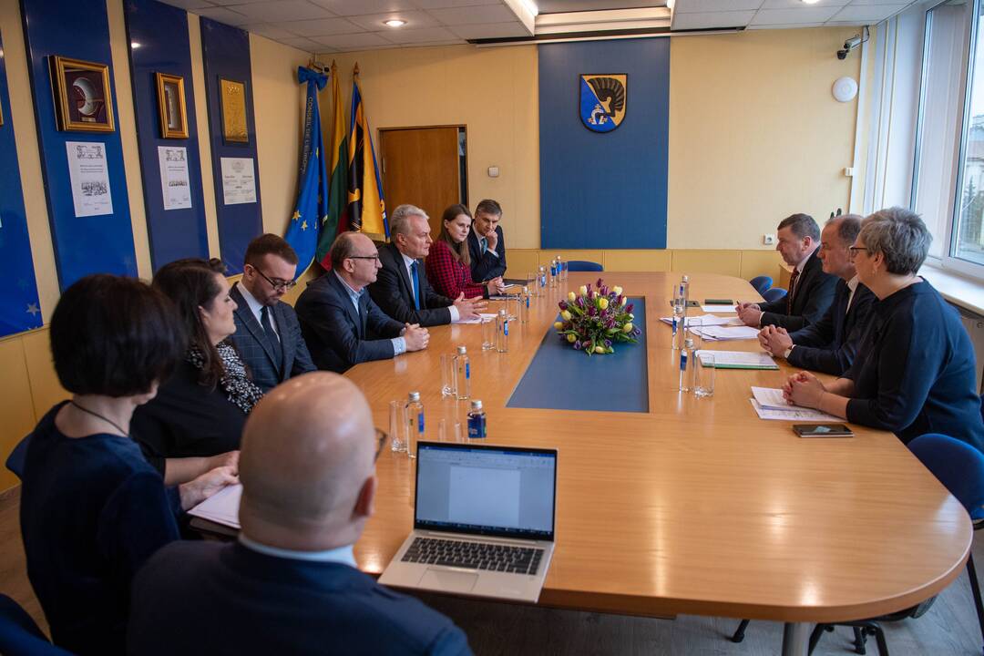 Prezidento komandos darbo diena Kėdainiuose