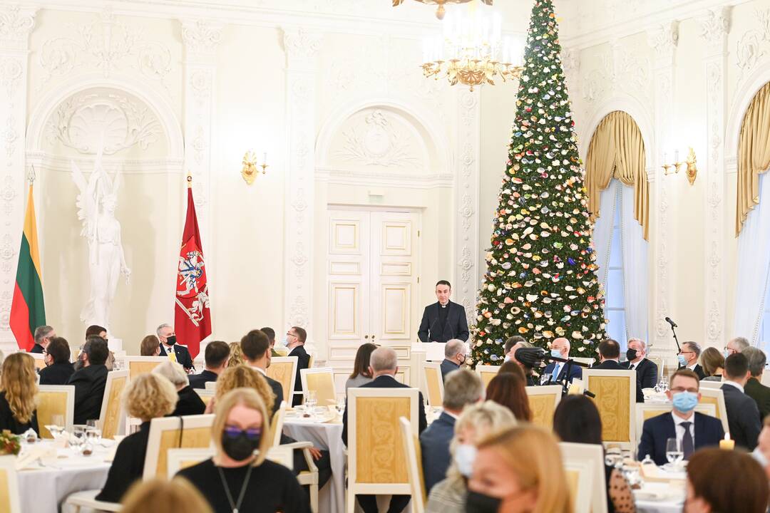 Maldos pusryčiai Prezidentūroje
