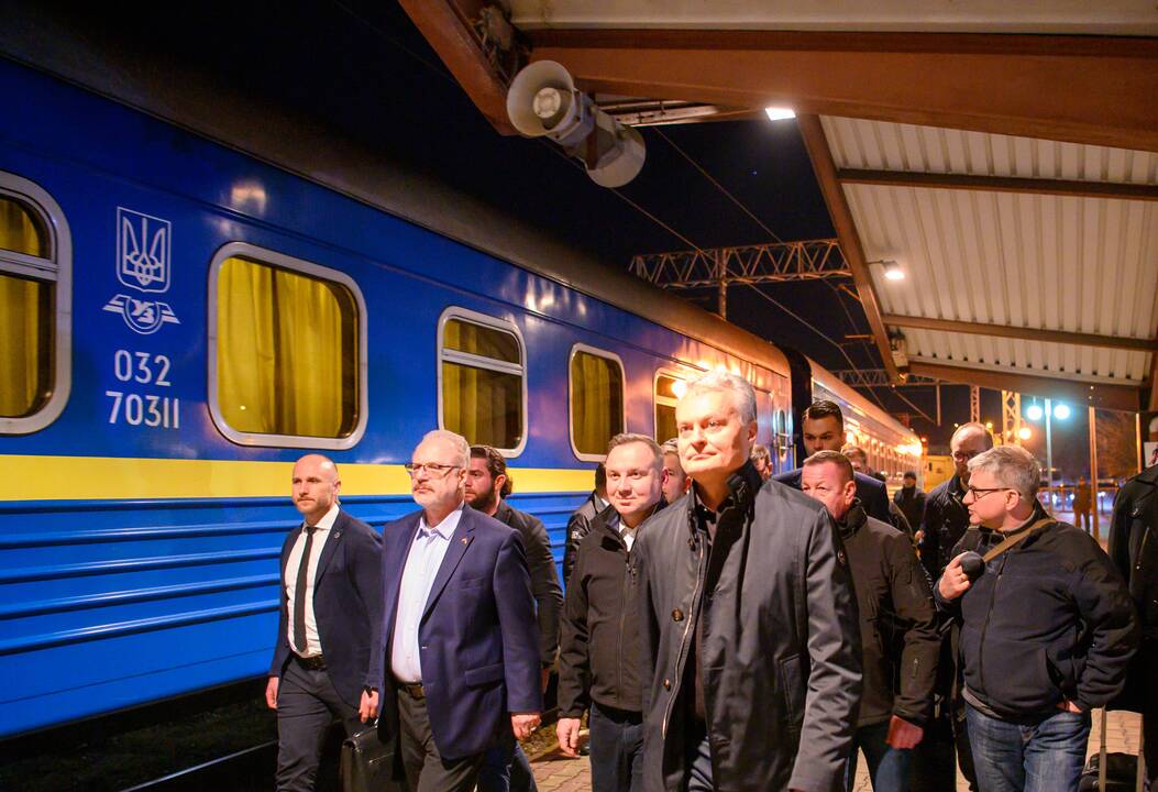 G. Nausėdos vizitas į Ukrainą
