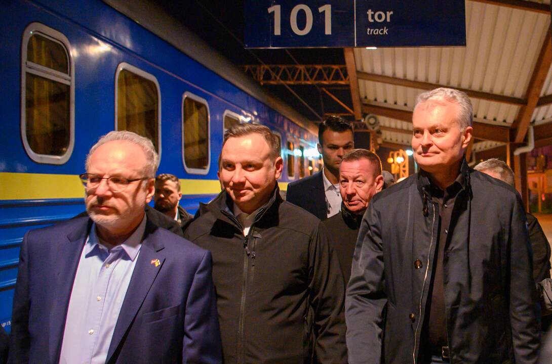 G. Nausėdos vizitas į Ukrainą