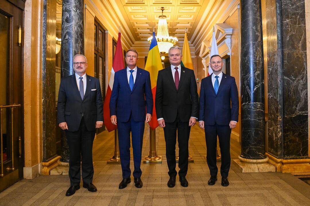 Lietuvos, Latvijos, Lenkijos ir Rumunijos prezidentų susitikimas Kaune