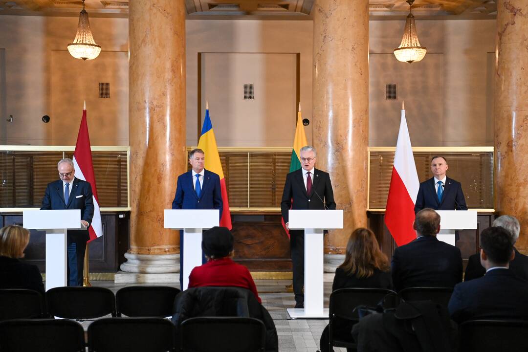 Lietuvos, Latvijos, Lenkijos ir Rumunijos prezidentų susitikimas Kaune