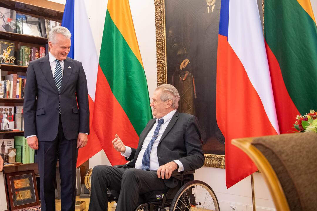 Prezidento vizitas Čekijoje