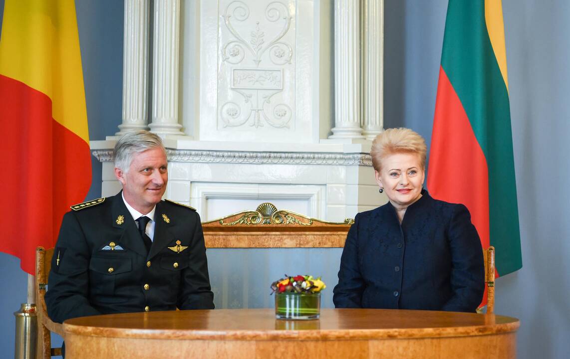 Į Lietuvą atvyko Belgijos karalius