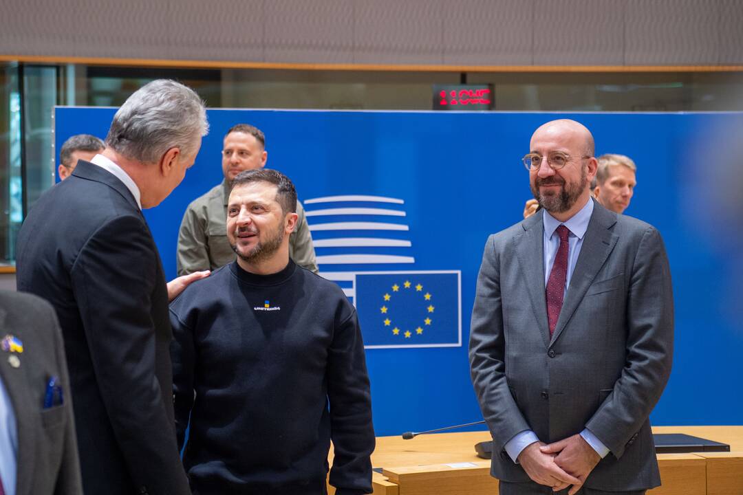 G. Nausėda dalyvauja EVT posėdyje