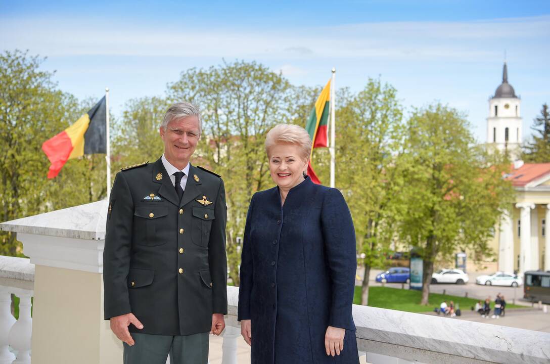 Į Lietuvą atvyko Belgijos karalius