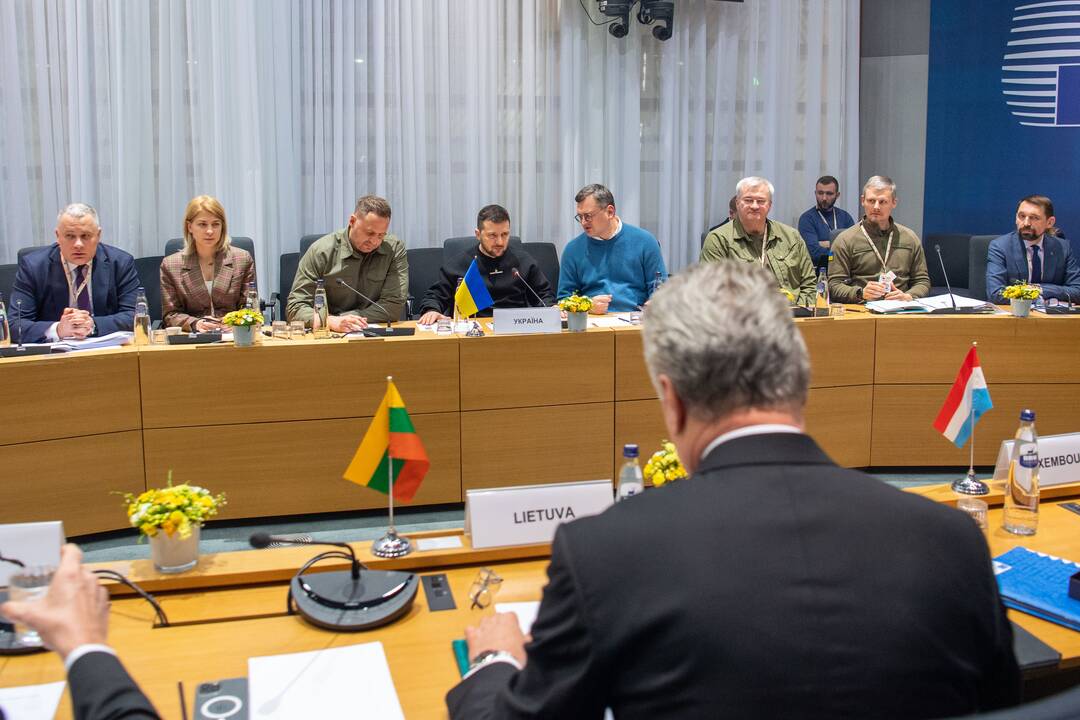 G. Nausėda dalyvauja EVT posėdyje