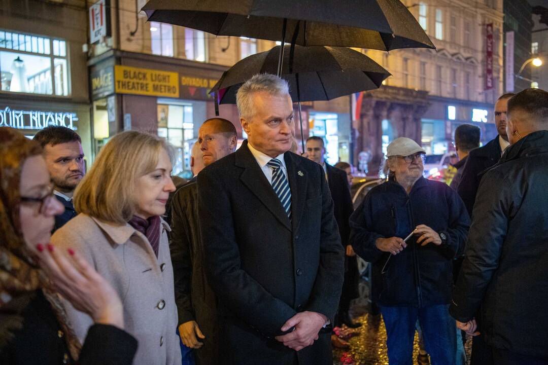 Prezidento vizitas Čekijoje