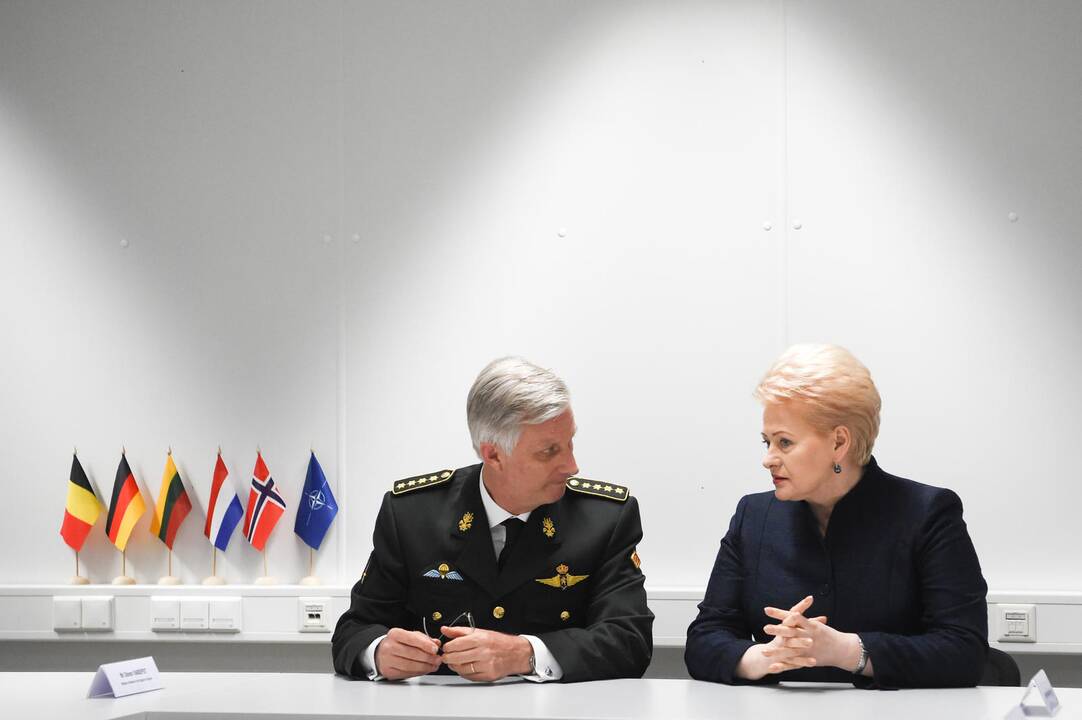 Į Lietuvą atvyko Belgijos karalius