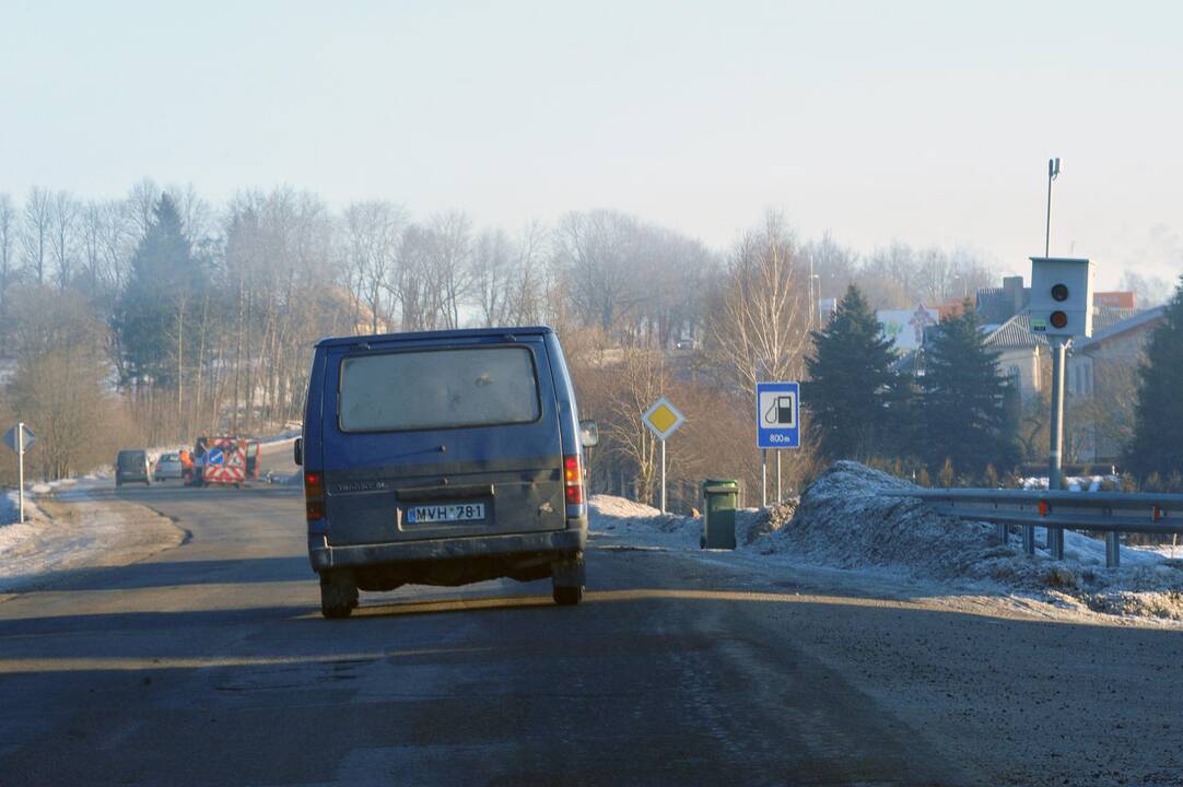 Išbandomi nauji matuokliai: per mėnesį – pusė milijono pažeidėjų