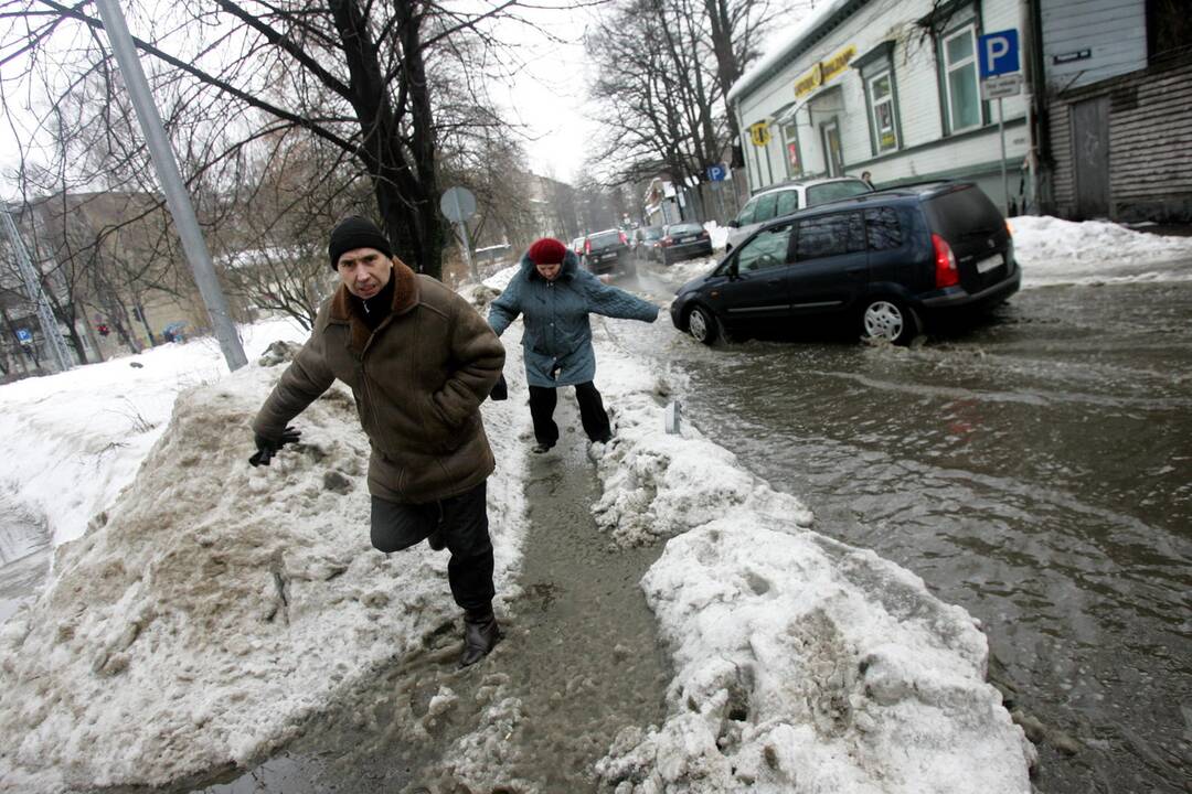 Šią savaitę orai keisis beveik kasdien