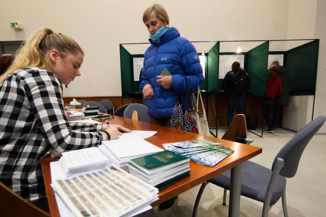 Ketvirtadienis – paskutinė diena balsuoti iš anksto Seimo rinkimuose