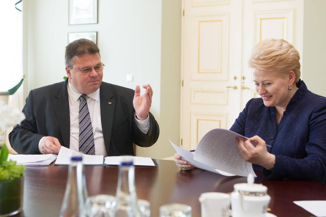 D. Grybauskaitė ir L. Linkevičius lankysis JAV