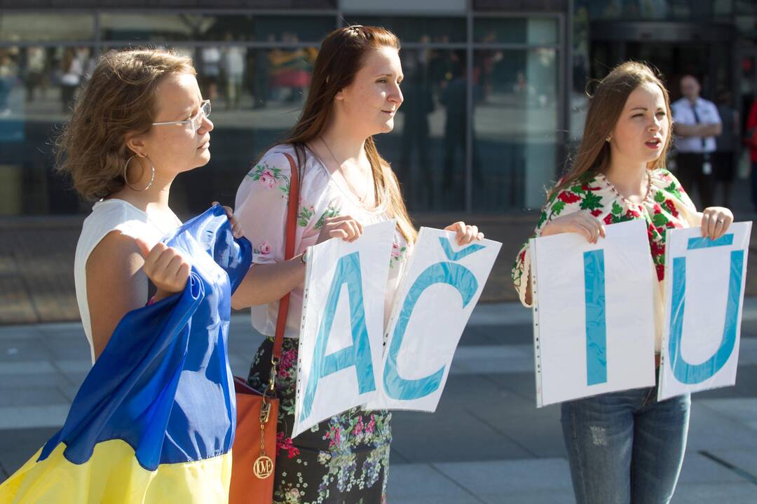 Lietuva skiria paramą 40 magistro studentų iš Rytų Ukrainos