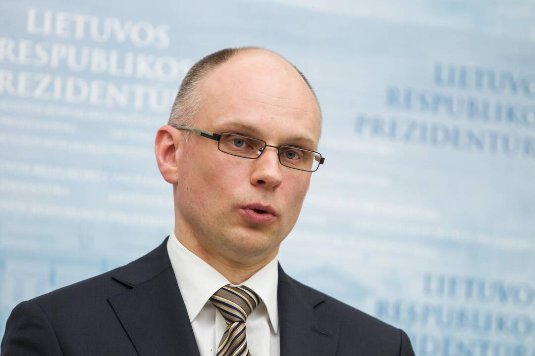 Vidaus reikalų ministras Tomas Žilinskas