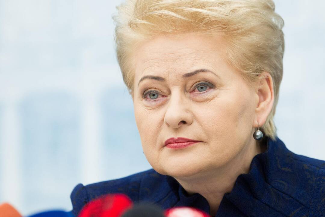 Prezidentė: laikausi nuomonės, kad būtina grąžinti šildymo lengvatą
