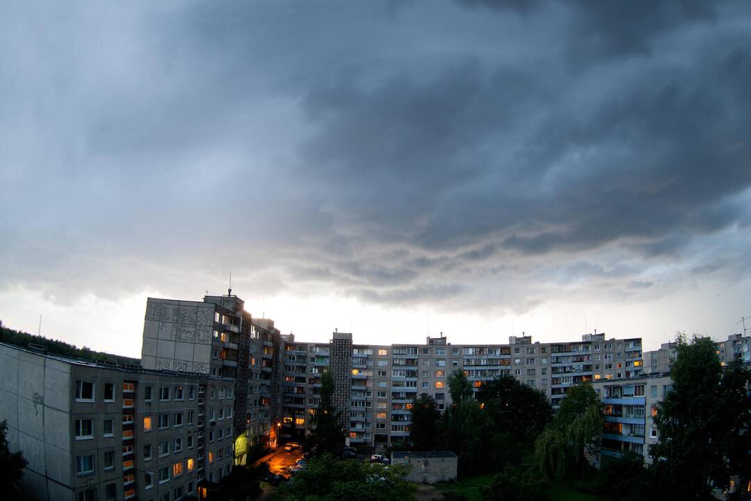 Sekmadienį praūžęs škvalas nebuvo labai grėsmingas